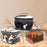 Cowhide Beauty Box Bag