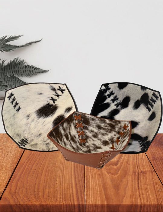 Cowhide Small Bowl