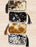 Cowhide Fringed Wallets