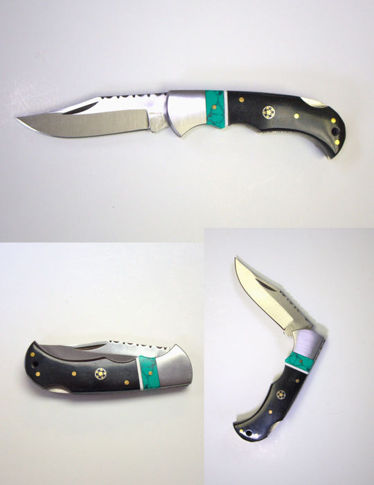 Horn & Turquoise Knife