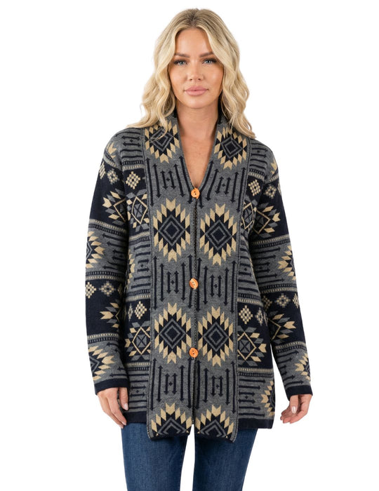 Knitted Cardigan Design #3C, Medium