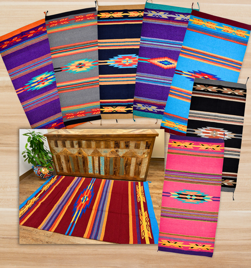 <FONT COLOR="RED">OVER STOCK SPECIAL!!</FONT>6 Popular Cantina 4' x 6' Rugs !  Only $30 ea.!