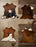 Mini Cowhide Patchwork Rug