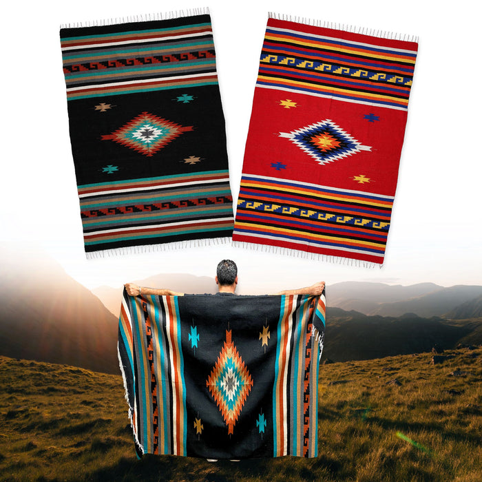 Mitla-Style Blanket Sampler 4 Pack! Only $26.00 ea!