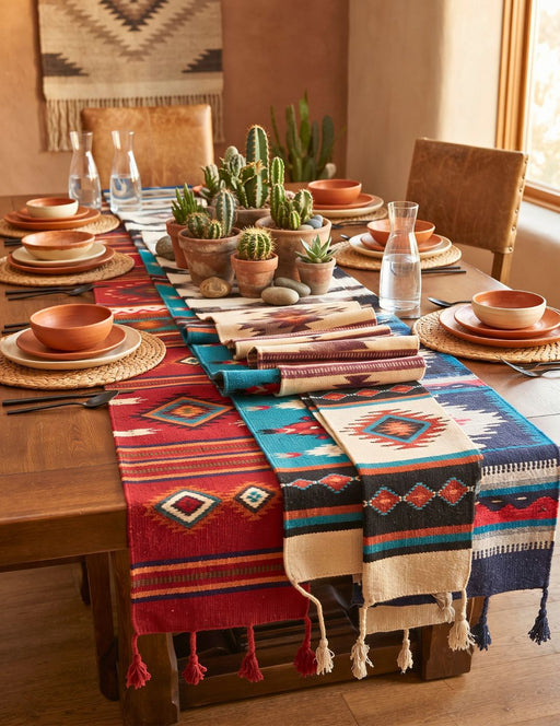 6 Maya Modern Wool Table Runners. Only $25 ea. !