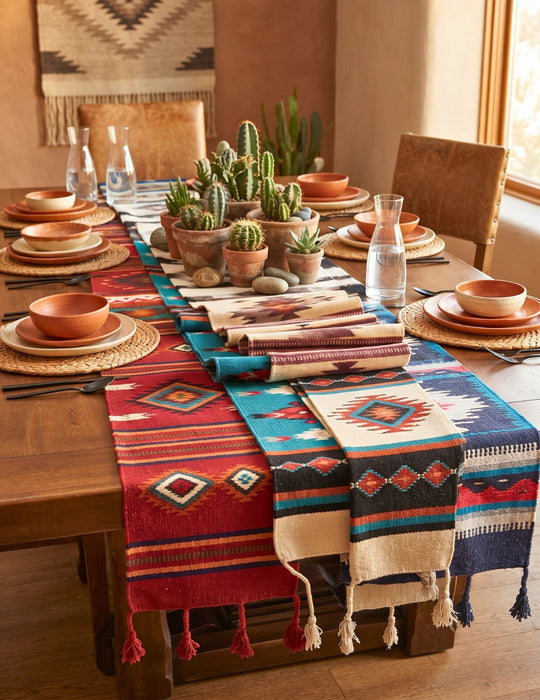 6 Maya Modern Wool Table Runners. Only $25 ea. !