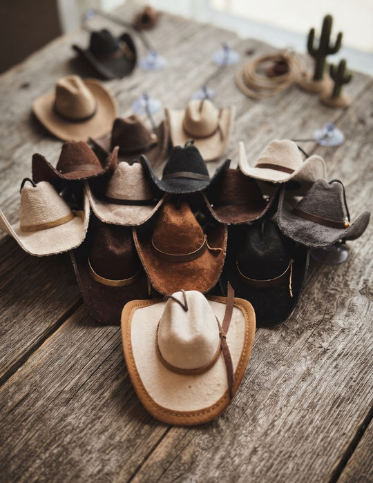 Small Cowboy Hat with Suction Cup