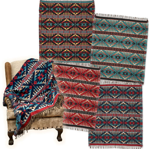 4 Pack Sampler Cotton Accent Throws! Only $13.50 ea!
