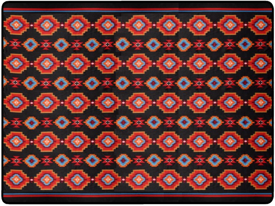 Queen-Size Lodge Blankets, Design  #28C