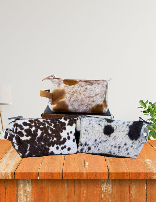Small Cowhide Toiletry