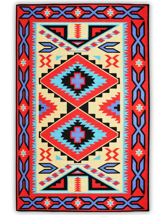 3' x 5' Southwest Tufted Area Rug #10