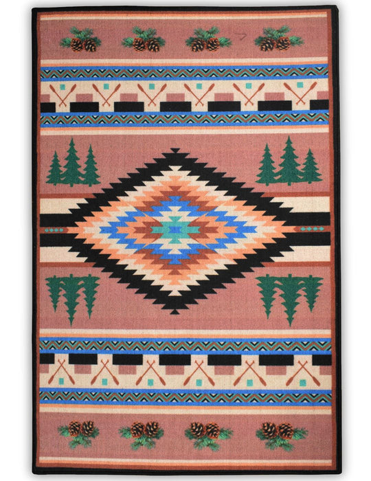 4' x 6' Southwest Tufted Area Rug #5