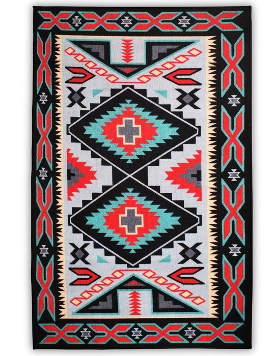 5' x 8' Southwest Tufted Area Rug #9