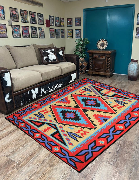 4' x 6' Southwest Tufted Area Rug #10