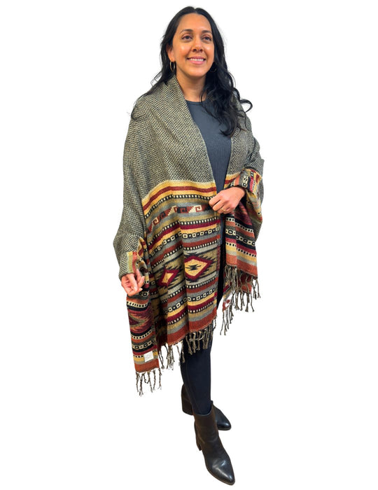 Southwest Style Shawl T3