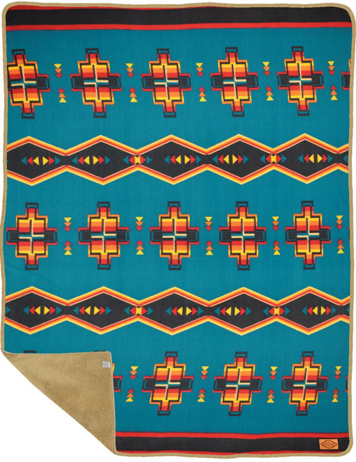 Sherpa-Lined Lodge Blankets, Design #26B
