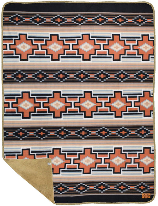 Sherpa-Lined Lodge Blankets, Design #32