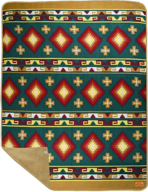 Sherpa-Lined Lodge Blankets, Design #15A