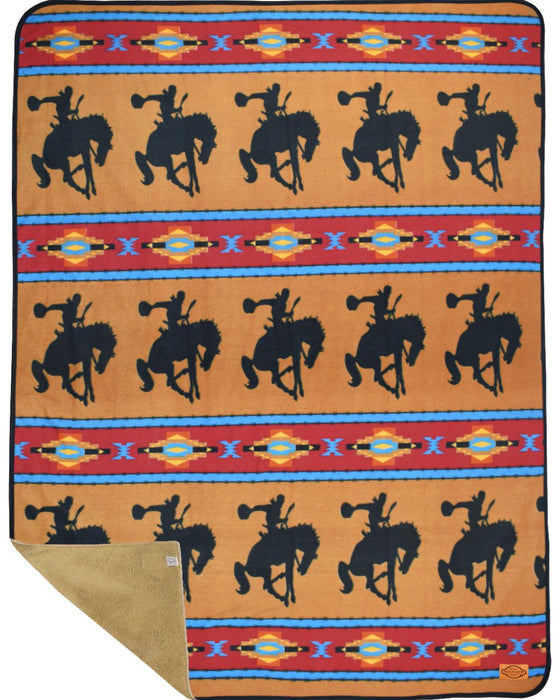 Sherpa-Lined Lodge Blankets, Design #16