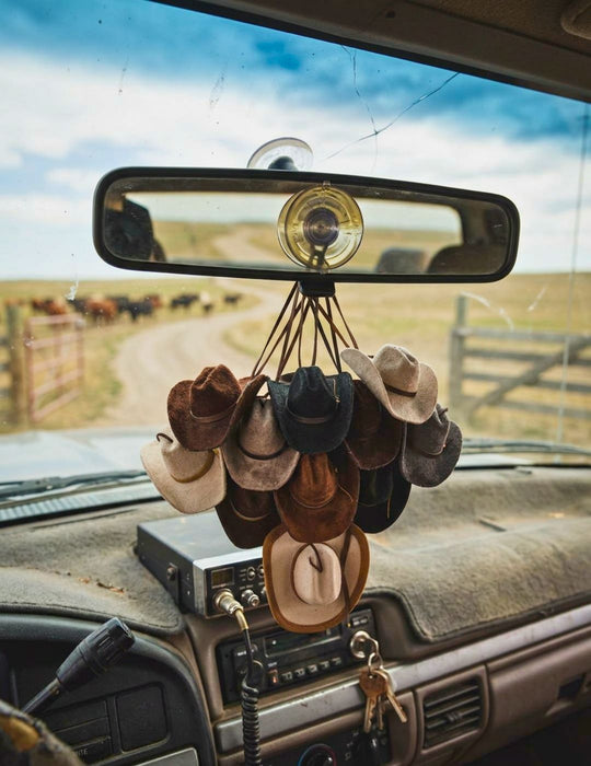 Small Cowboy Hat with Suction Cup