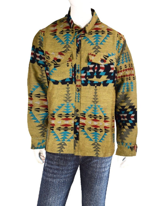 Southwest Woven Shacket #6, Medium