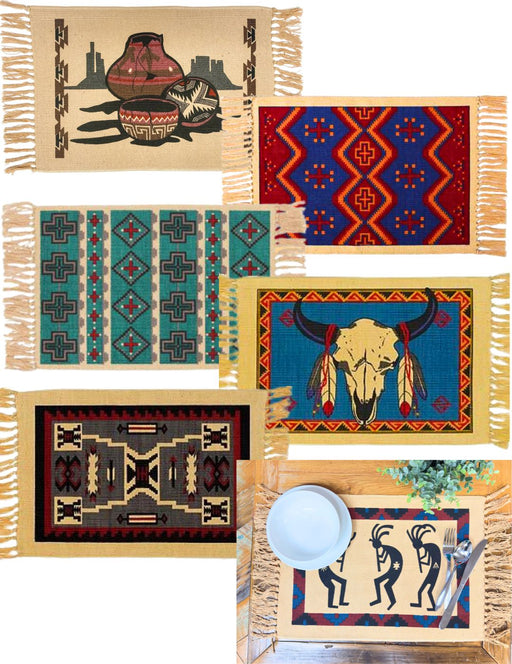 24 Assorted FAVORITE SOUTHWEST Table Mats ! Only $2.25 ea.!