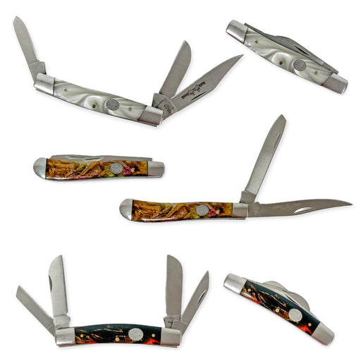 *NEW!!* 6 Pack Assorted Folding Knives! Only $9.25 each!