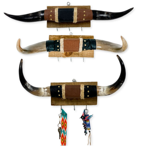 Mounted Horn Key Holders