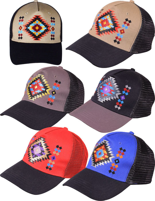 Caps with Mesh Design, 2
