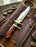 Terra Bowie Knife with Leather sheath