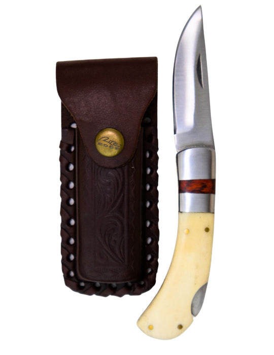 Single Bolster Lookback Folding Knife