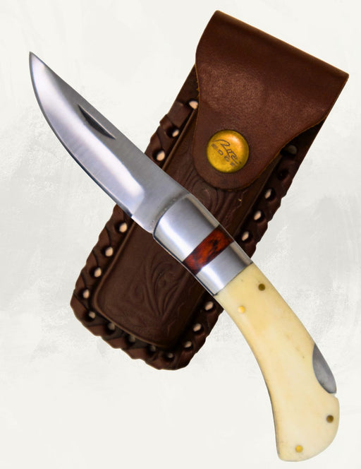 Single Bolster Lookback Folding Knife