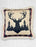 Velveteen Fringed Pillow Cover, Design #6