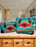 2pc Handwoven Southwest Tote & Duffel Bag Set.