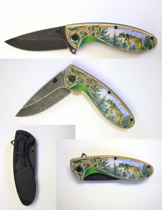 Wolf Liner Lock Knife