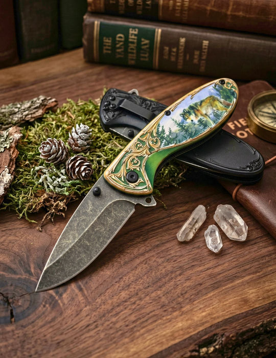 Wolf Liner Lock Knife