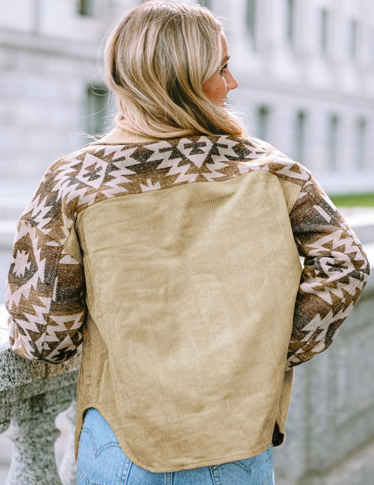 Women Corduroy Jacket, Medium