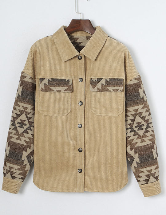 Women Corduroy Jacket, Medium