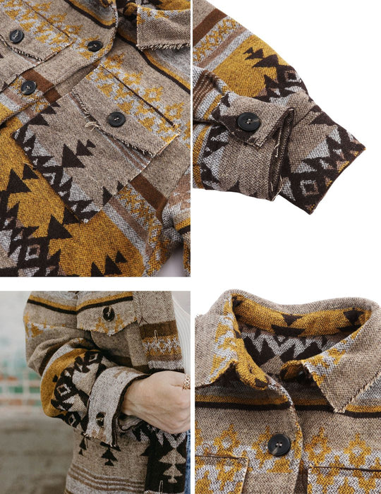 Women’s Fray Edge Shacket 4, X-Large