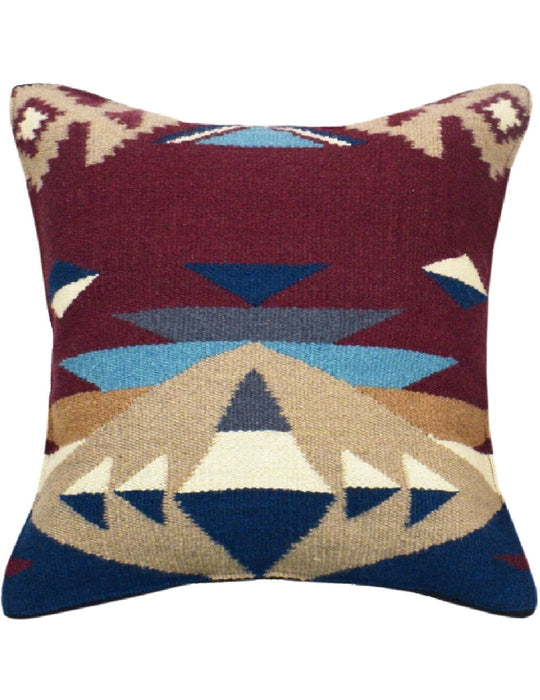 Wool Desert Trail Pillow Cover, Design #10A