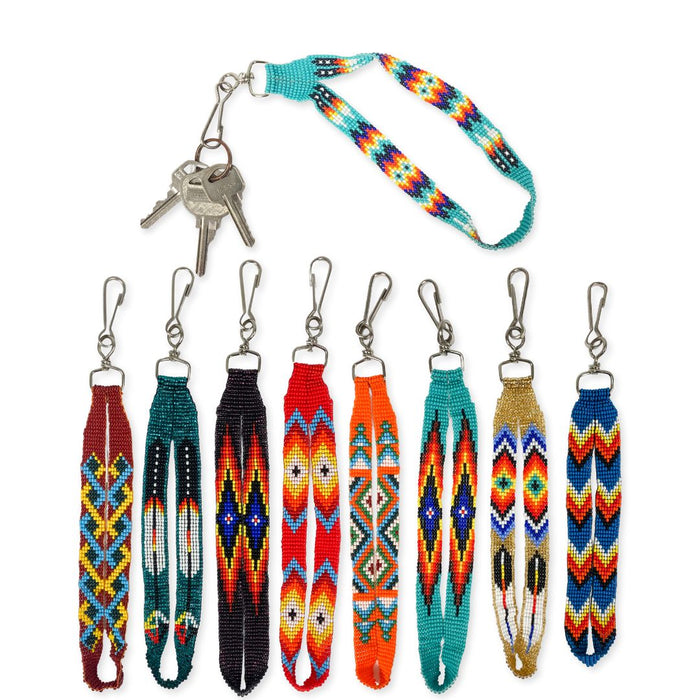 12 Pack Beaded Lanyard-Style Purse Pulls/Keychains! Only $7.90 each!
