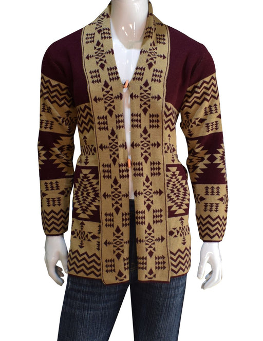 Knitted Cardigan Design #2A, Medium