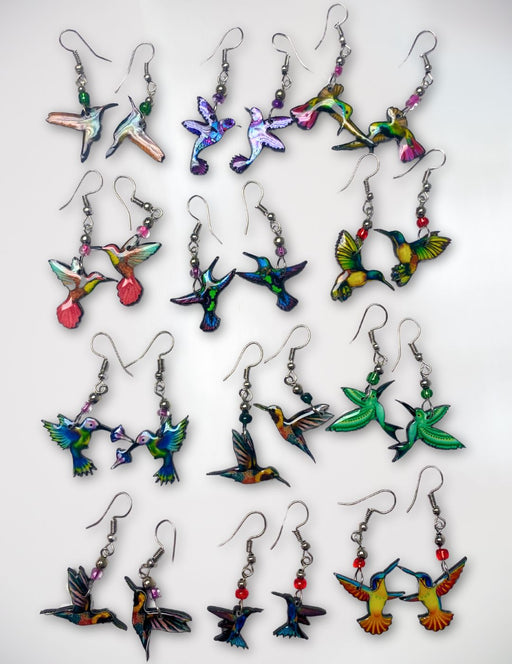 24 Pairs of Hummingbird Earrings! Only $3.25 each pair!