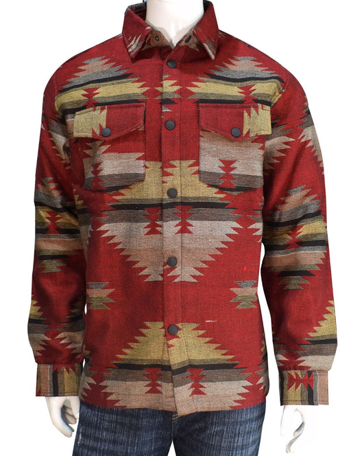 Southwest Woven Shacket #3, XL