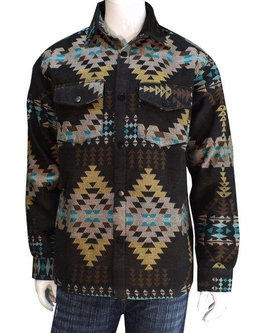 Southwest Woven Shacket #4, Medium