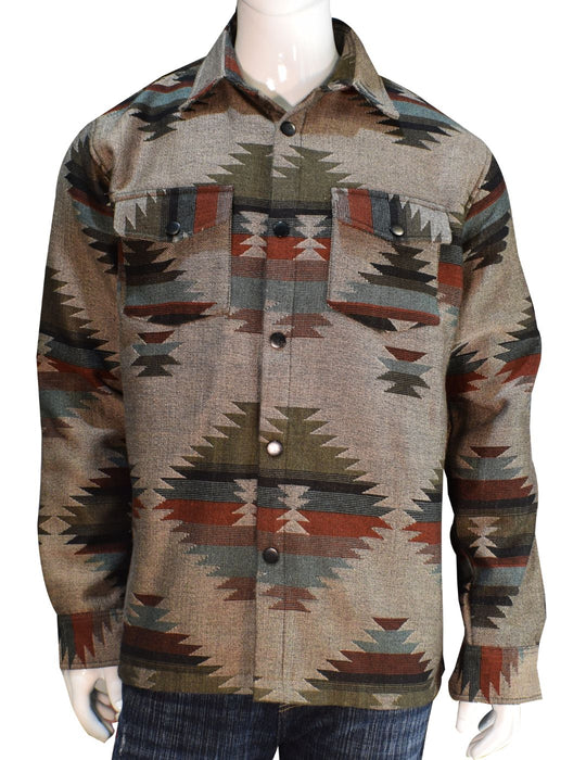 Southwest Woven Shacket #5, XL