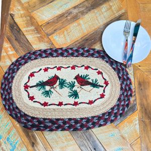 Braided Jute Table Mats, Design #7