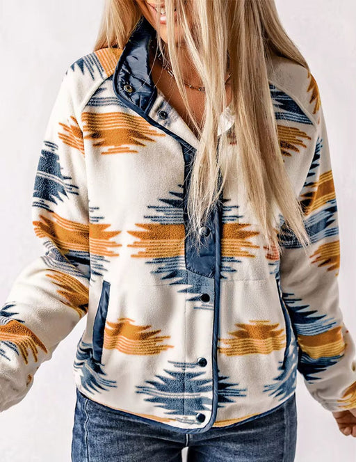 Fleece Buttoned Pullover 4, X-Large