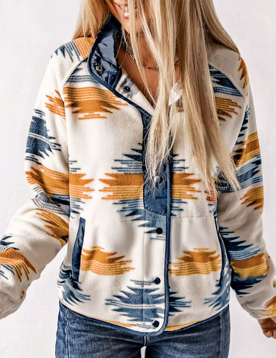 Fleece Buttoned Pullover 4, X-Large