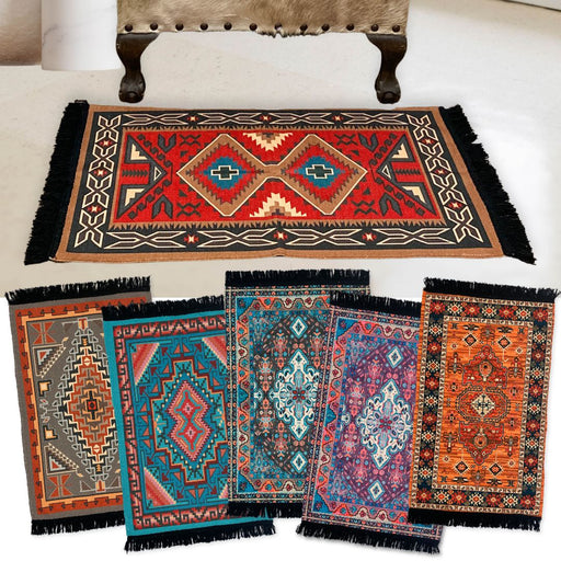 ALL-NEW!! 6 PACK Distressed Tapestry Rugs, Only $6.50 each!